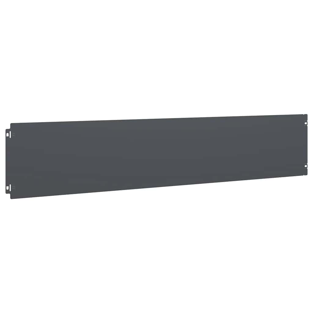 vidaXL Bordures pelouse 30pcs anthracite 20x103cm acier laminé à froid