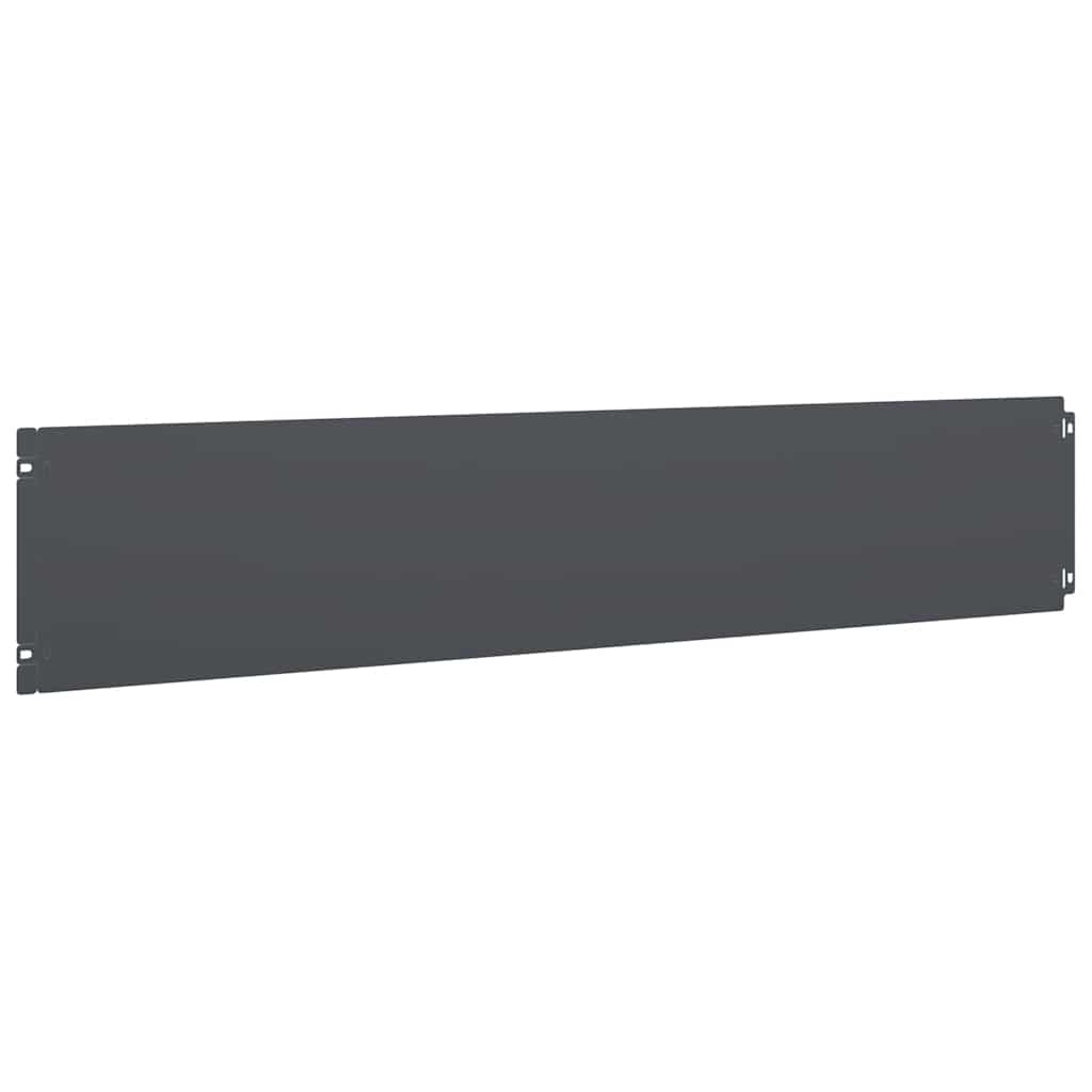 vidaXL Bordures pelouse 30pcs anthracite 20x103cm acier laminé à froid