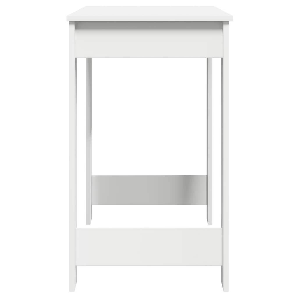 vidaXL Bureau blanc 100x45x75 cm bois d'ingénierie