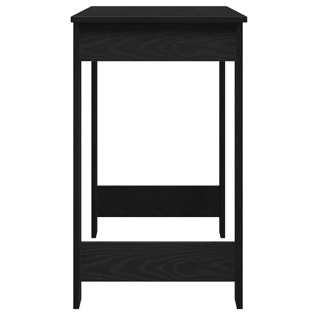 vidaXL Bureau noir 100x45x75 cm bois d'ingénierie