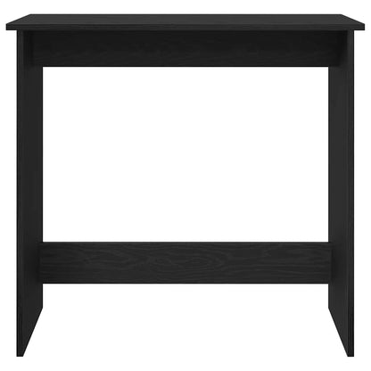 vidaXL Bureau Noir 80x40x75 cm Aggloméré
