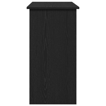 vidaXL Bureau Noir 80x40x75 cm Aggloméré