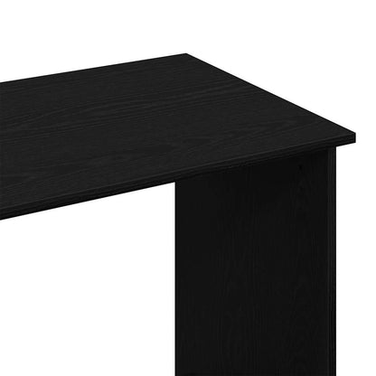 vidaXL Bureau Noir 80x40x75 cm Aggloméré