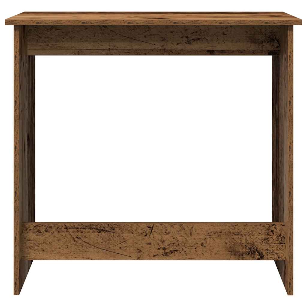 vidaXL Bureau style vieux bois 80x40x75 cm bois d'ingénierie