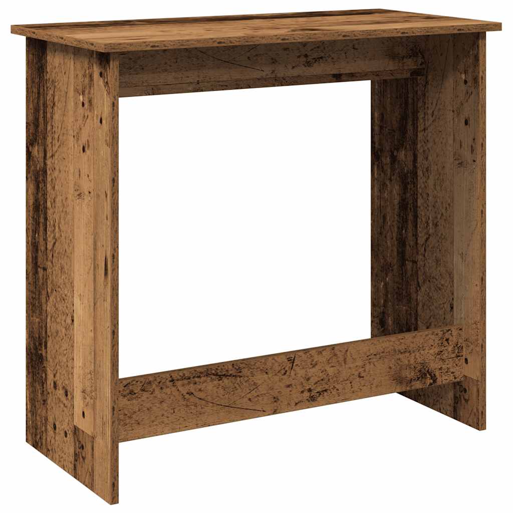 vidaXL Bureau style vieux bois 80x40x75 cm bois d'ingénierie
