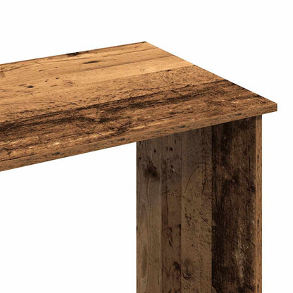 vidaXL Bureau style vieux bois 80x40x75 cm bois d'ingénierie