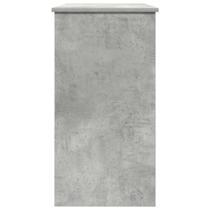 vidaXL Bureau Gris béton 80x40x75 cm Aggloméré