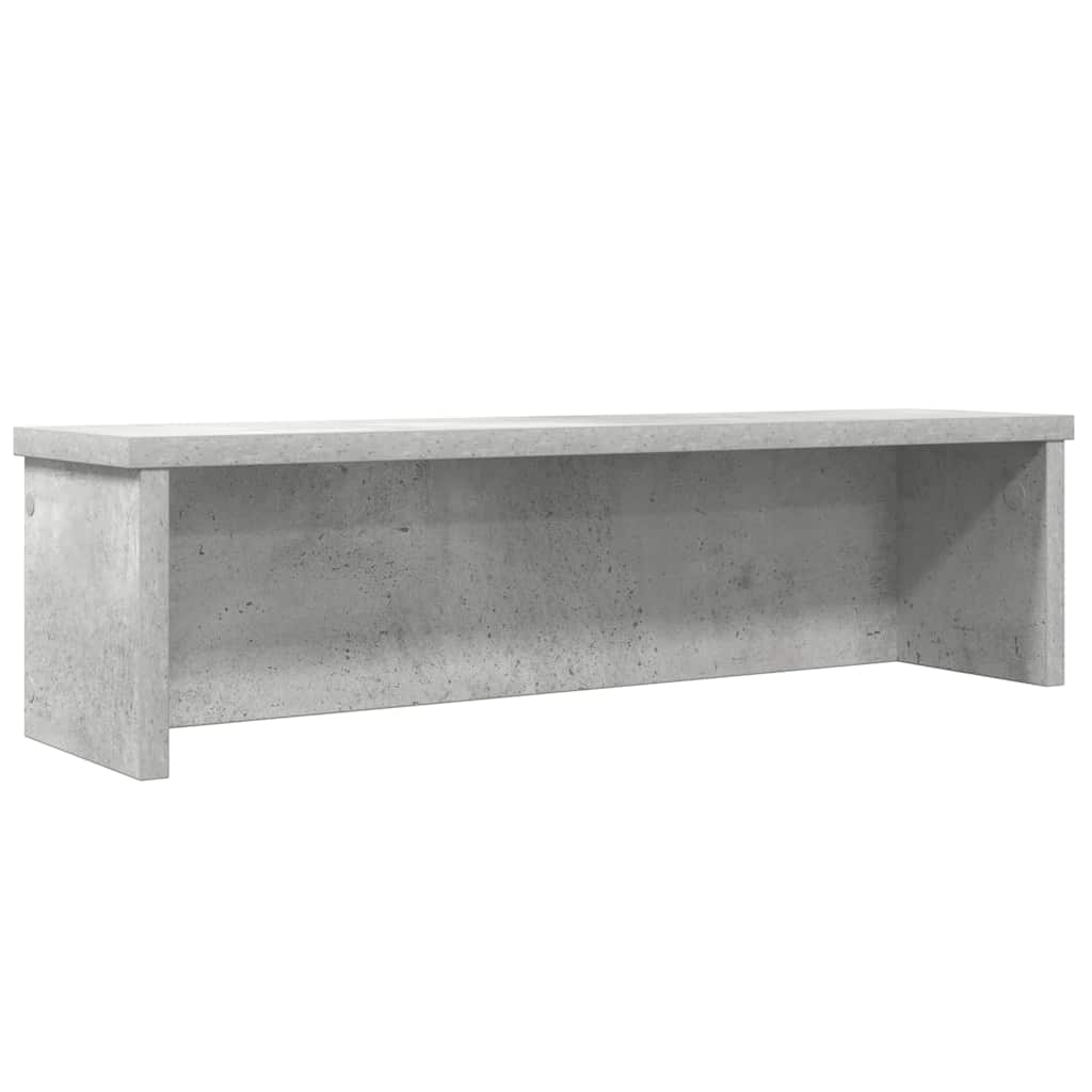 vidaXL Étagère de cuisine empilable gris béton 50x15x16 cm