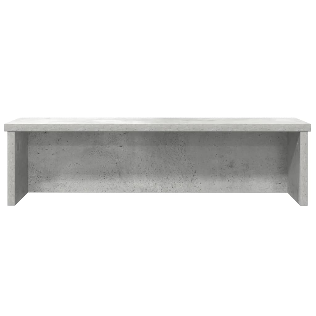 vidaXL Étagère de cuisine empilable gris béton 50x15x16 cm