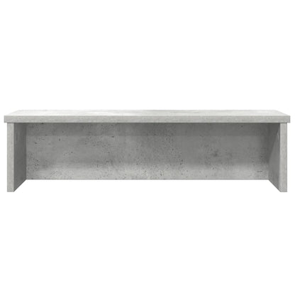 vidaXL Étagère de cuisine empilable gris béton 50x15x16 cm