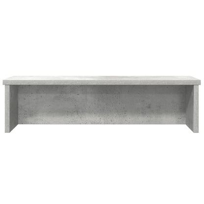 vidaXL Étagère de cuisine empilable gris béton 60x15x16 cm