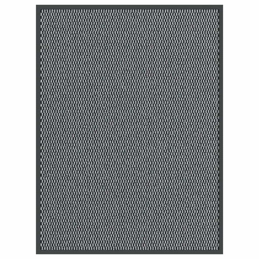 vidaXL Paillasson anthracite 90x120 cm
