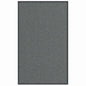 vidaXL Paillasson anthracite 90x150 cm