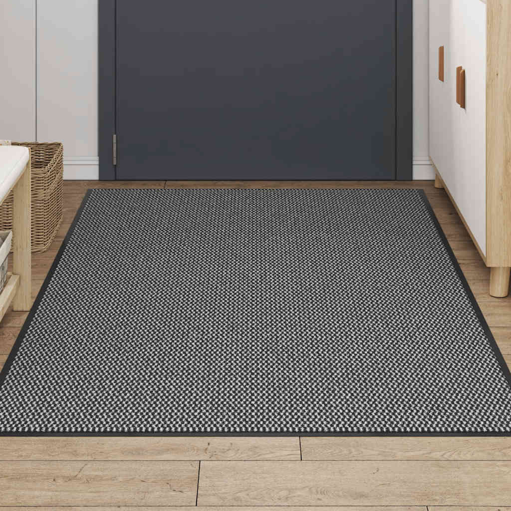 vidaXL Paillasson anthracite 115x200 cm
