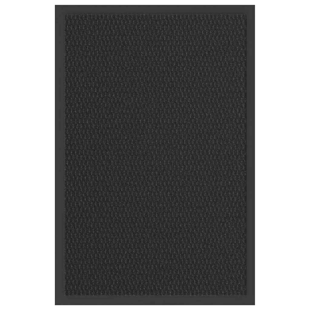 vidaXL Paillasson Noir 40x60 cm