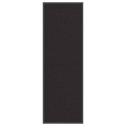 vidaXL Paillasson noir 60x180 cm