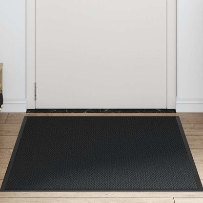 vidaXL Paillasson Noir 80x120 cm
