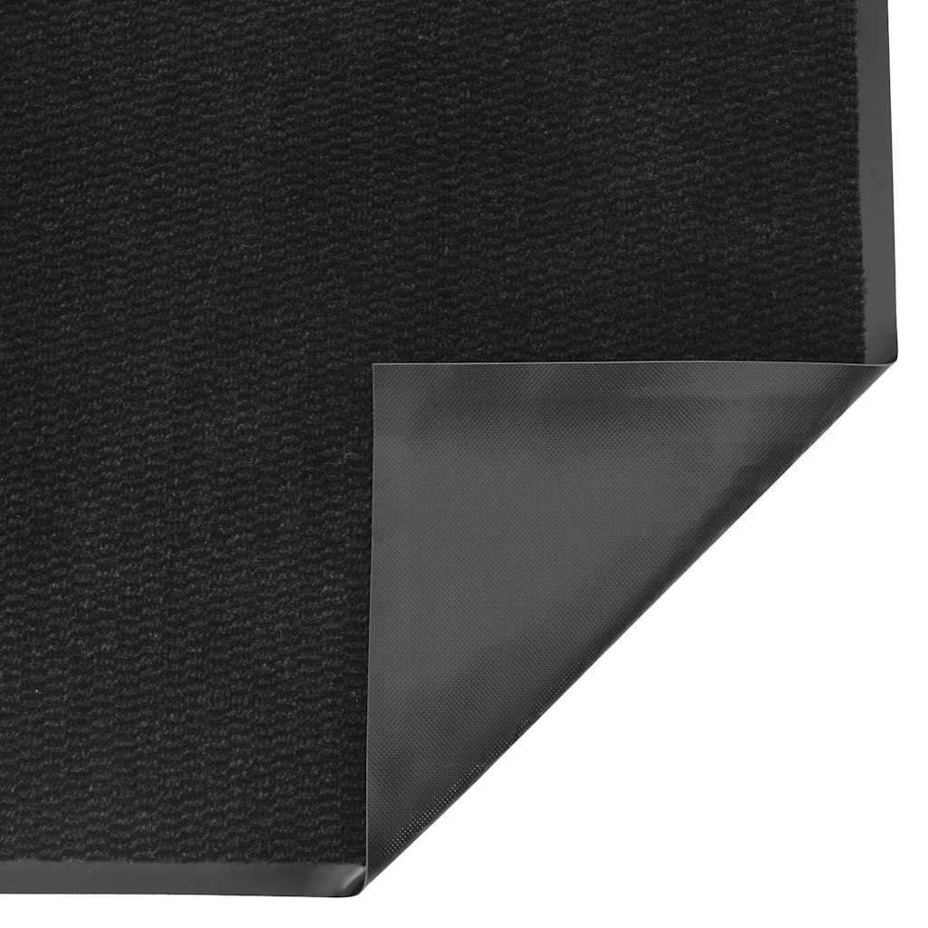 vidaXL Paillasson Noir 80x120 cm