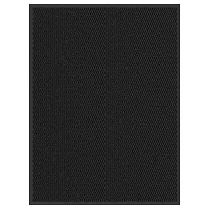 vidaXL Paillasson noir 90x120 cm