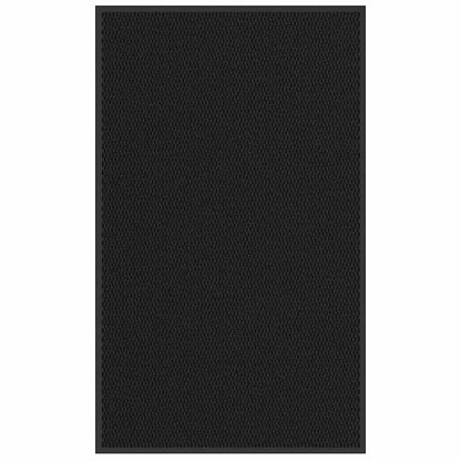 vidaXL Paillasson noir 90x150 cm