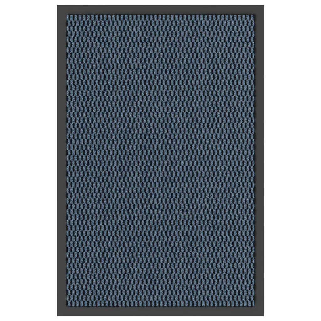 vidaXL Paillasson bleu 40x60 cm