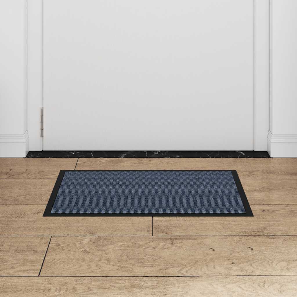 vidaXL Paillasson bleu 40x60 cm