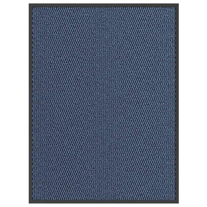 vidaXL Paillasson bleu 80x120 cm