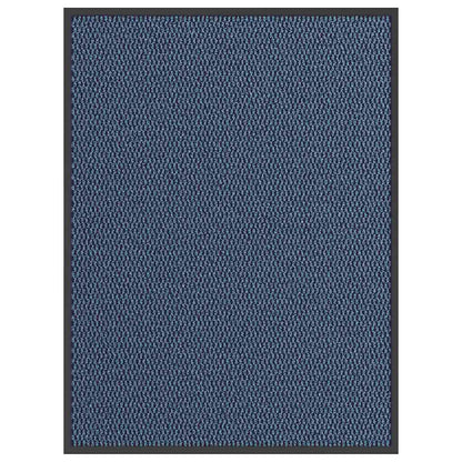 vidaXL Paillasson bleu 90x120 cm