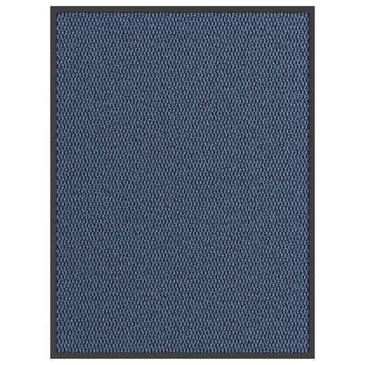 vidaXL Paillasson bleu 90x120 cm