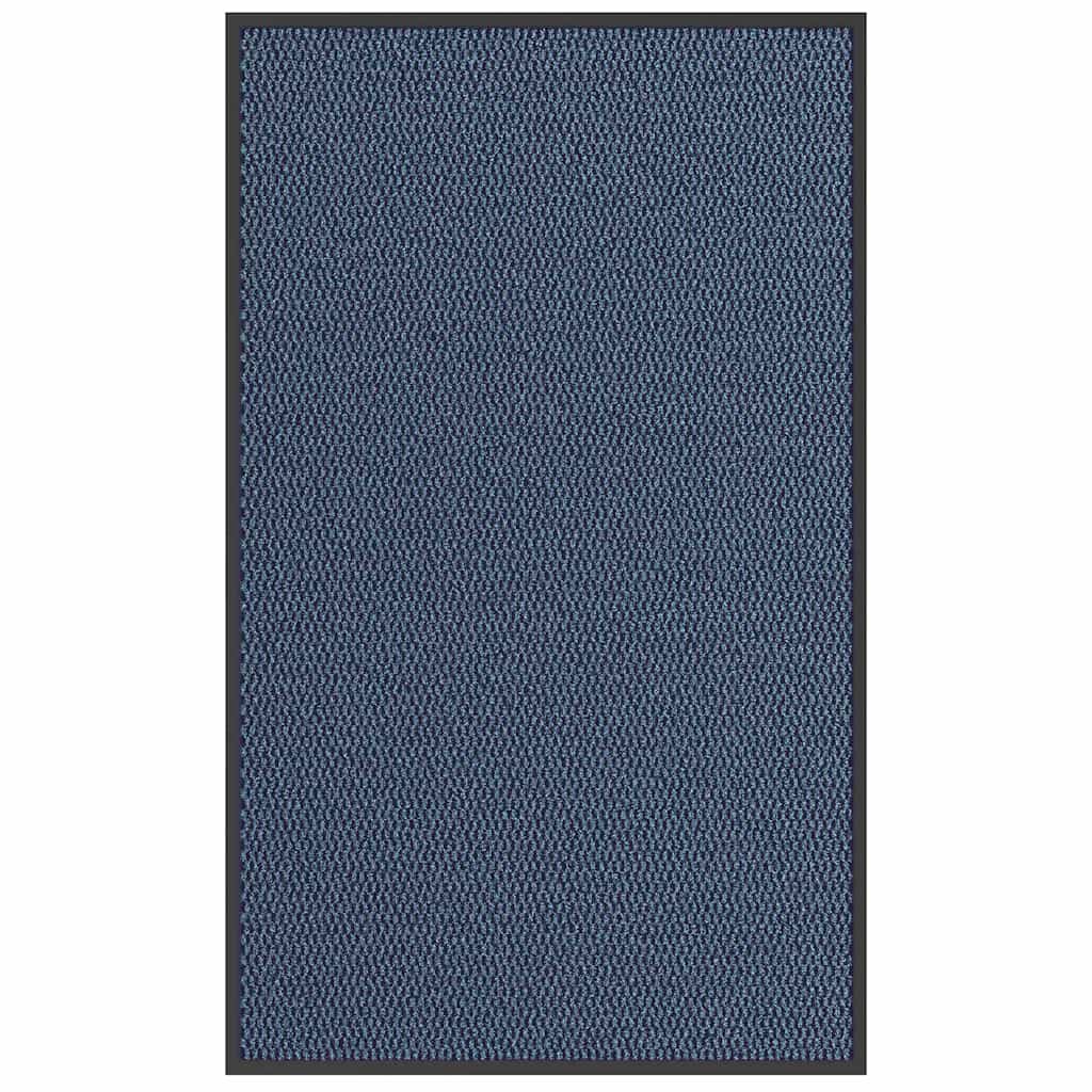 vidaXL Paillasson bleu 90x150 cm