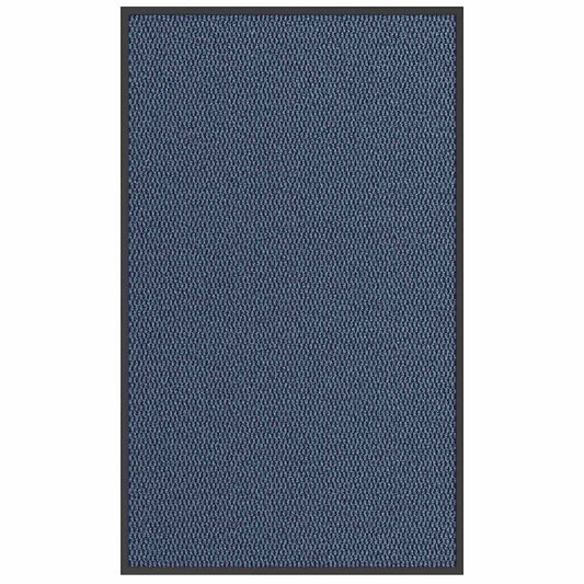 vidaXL Paillasson bleu 90x150 cm