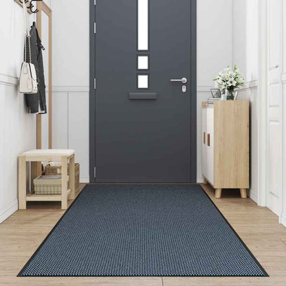 vidaXL Paillasson bleu 115x400 cm