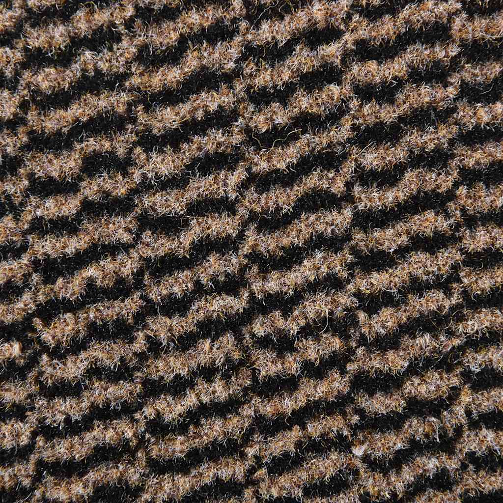 vidaXL Paillasson Marron 80x120 cm