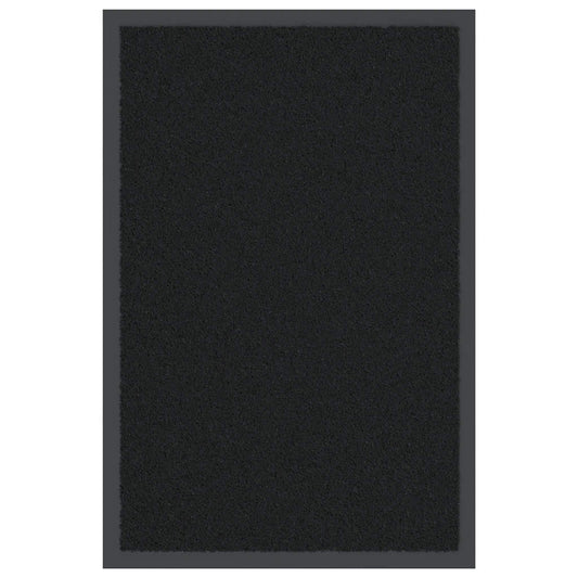 vidaXL Paillasson Noir 40x60 cm