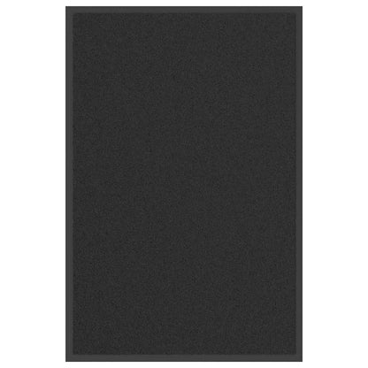 vidaXL Paillasson noir 60x90 cm