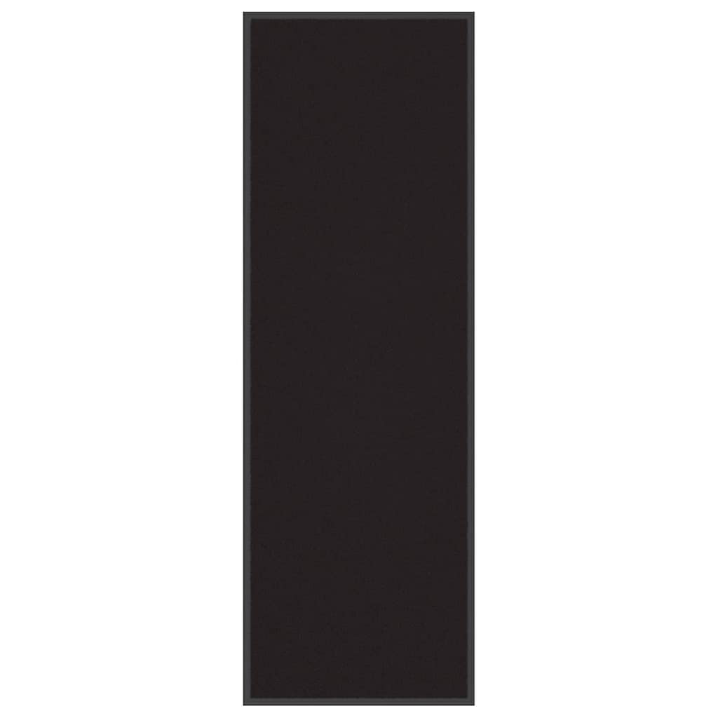 vidaXL Paillasson noir 60x180 cm