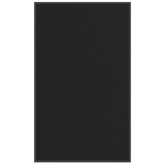 vidaXL Paillasson noir 90x150 cm