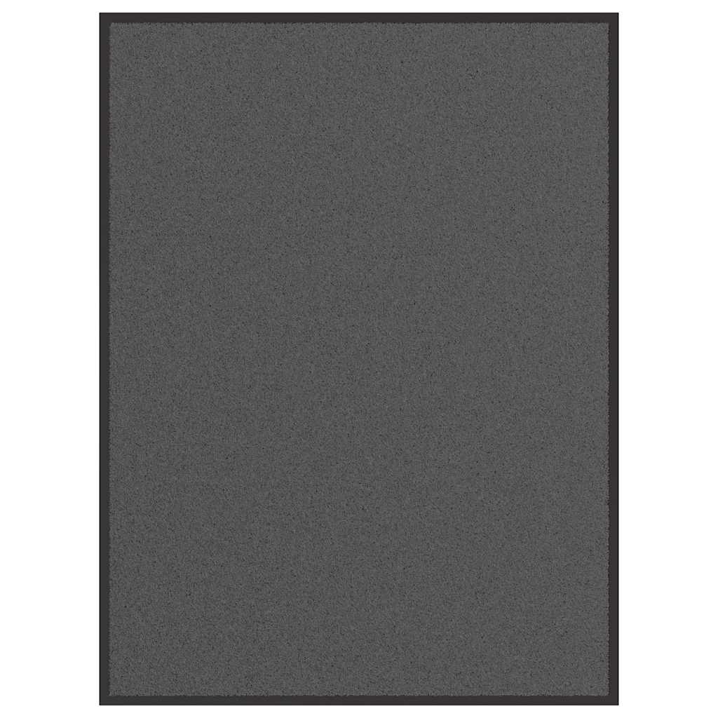 vidaXL Paillasson anthracite 90x120 cm