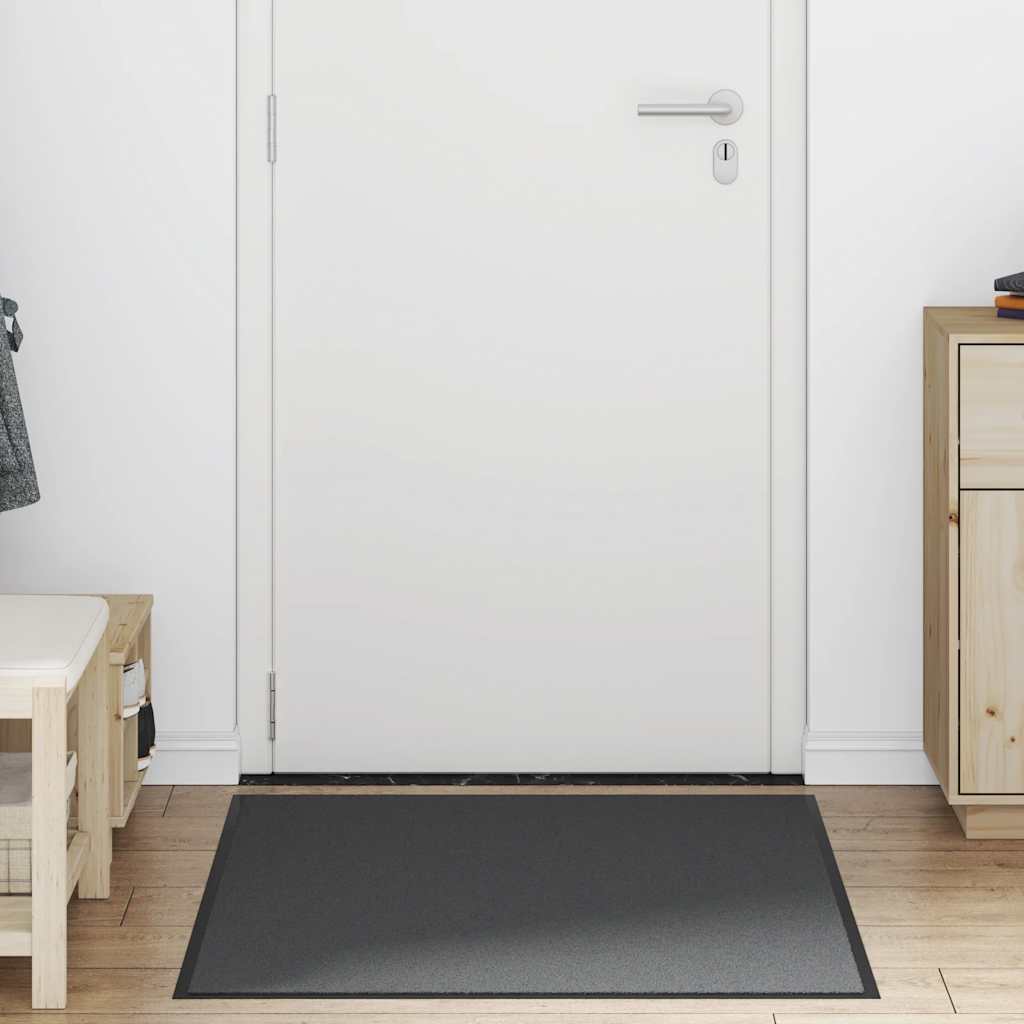 vidaXL Paillasson anthracite 90x150 cm