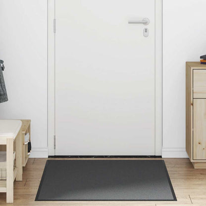 vidaXL Paillasson anthracite 90x150 cm