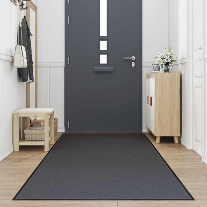 vidaXL Paillasson anthracite 115x400 cm