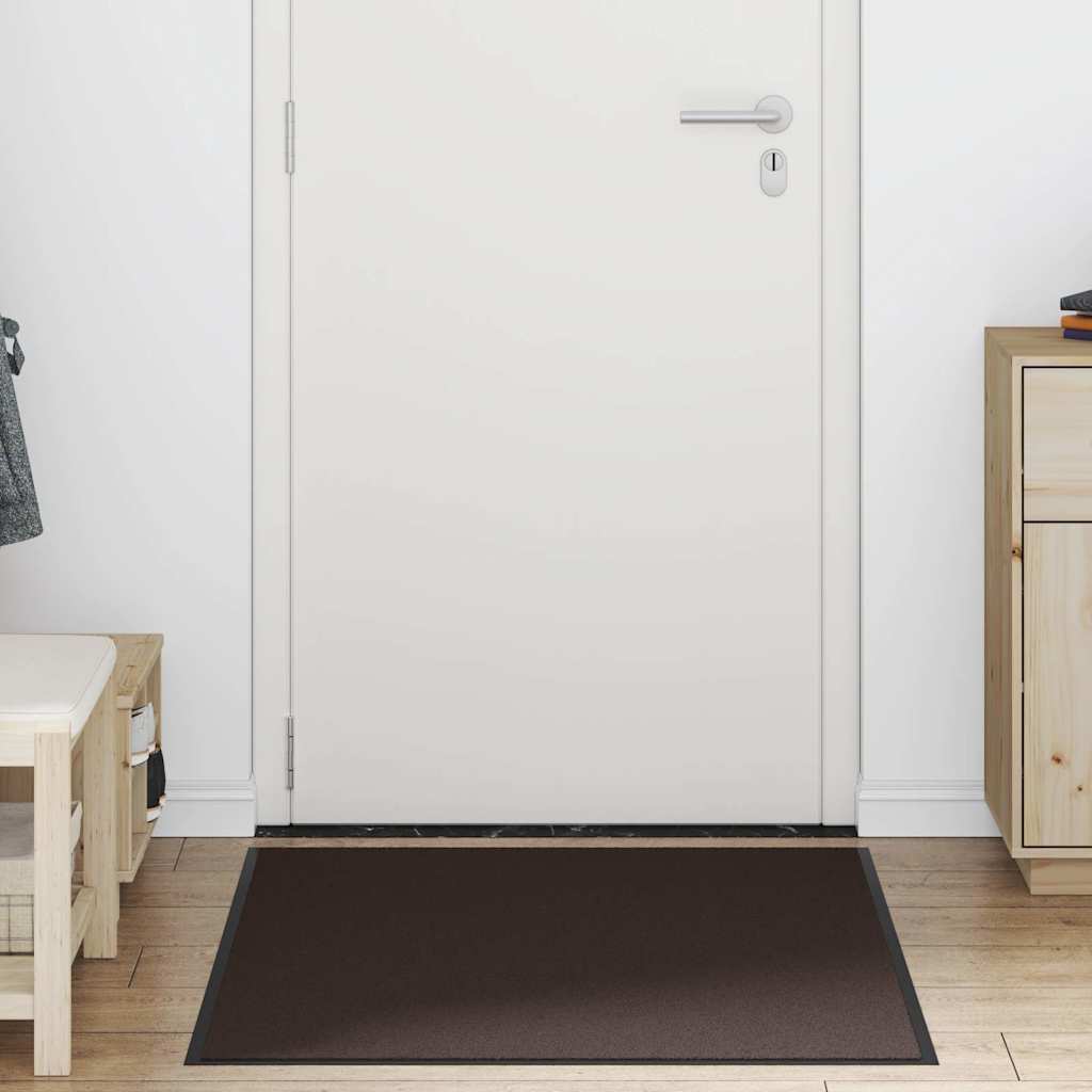 vidaXL Paillasson marron 90x120 cm