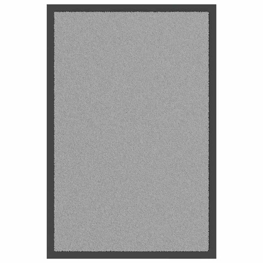 vidaXL Paillasson Gris 40x60 cm