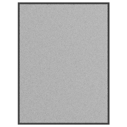 vidaXL Paillasson Gris 80x120 cm