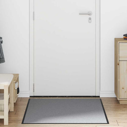vidaXL Paillasson Gris 80x120 cm