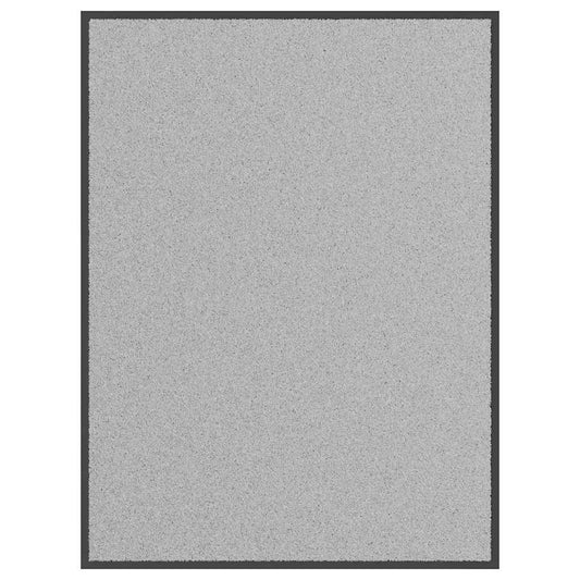 vidaXL Paillasson gris 90x120 cm