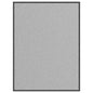 vidaXL Paillasson gris 90x120 cm