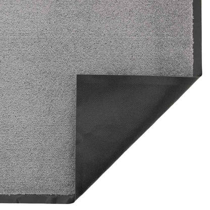 vidaXL Paillasson gris 90x120 cm