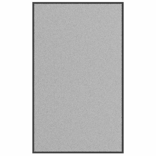 vidaXL Paillasson Gris 90x150 cm