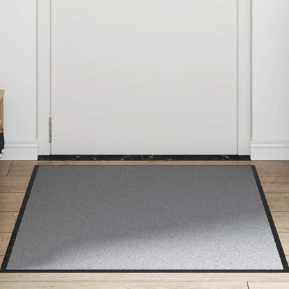 vidaXL Paillasson Gris 90x150 cm